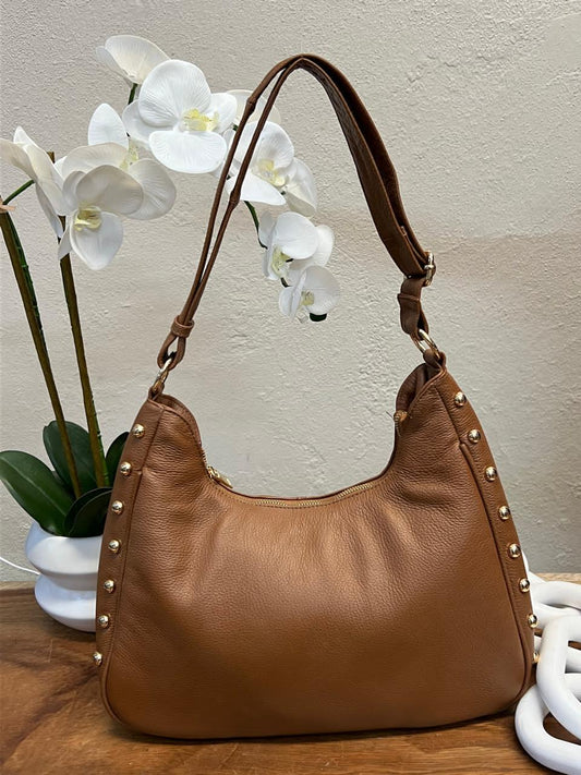 BOLSO 100% PIEL LONDRES MIEL