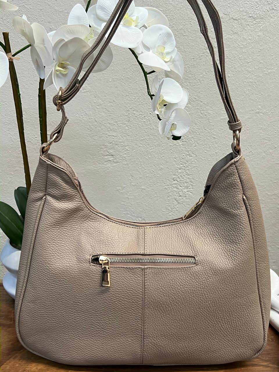 BOLSO 100% PIEL LONDRES NEGRO