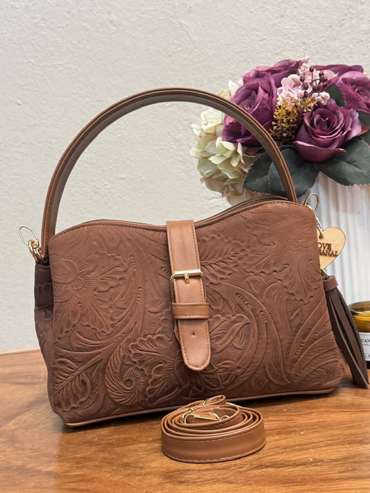 BOLSO DEBORAH MARRON