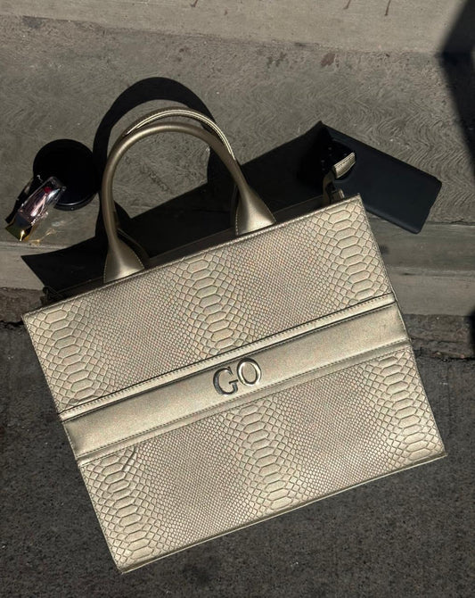 TOTE PREMIUM ZEUS DORADO
