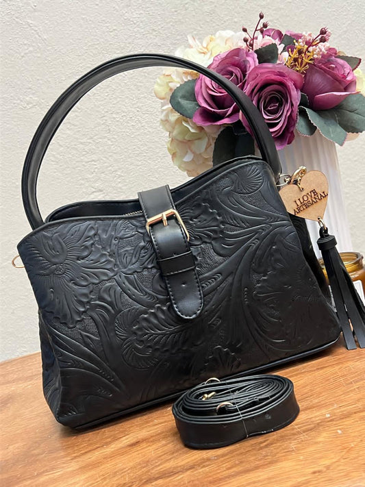 BOLSO DEBORAH NEGRO MATE