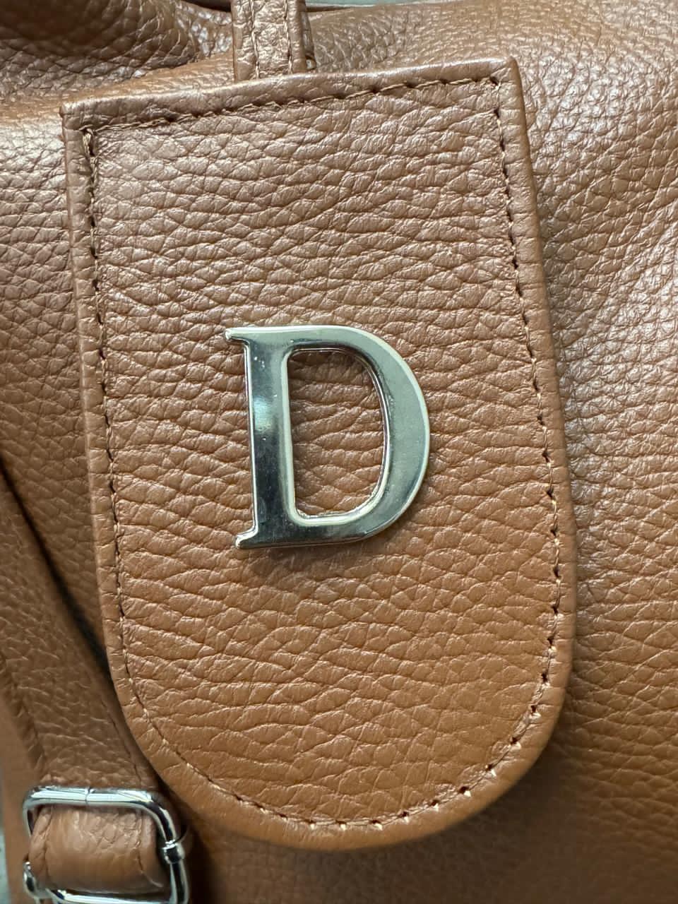 MOIRA DE PIEL COLOR HUESO H/PLATA