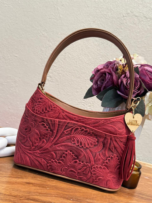 BOLSO MINERVA ROJO