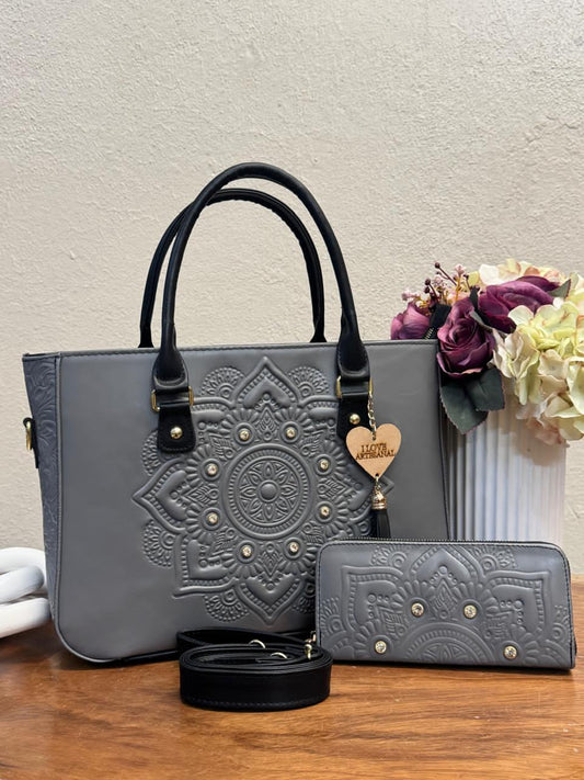 DUO CARTAGENA MANDALA PIEL GRASO OXFORD