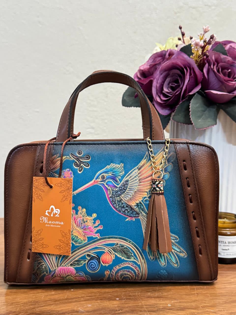 MAOMA CROSSBODY TABATA COLIBRI AZUL
