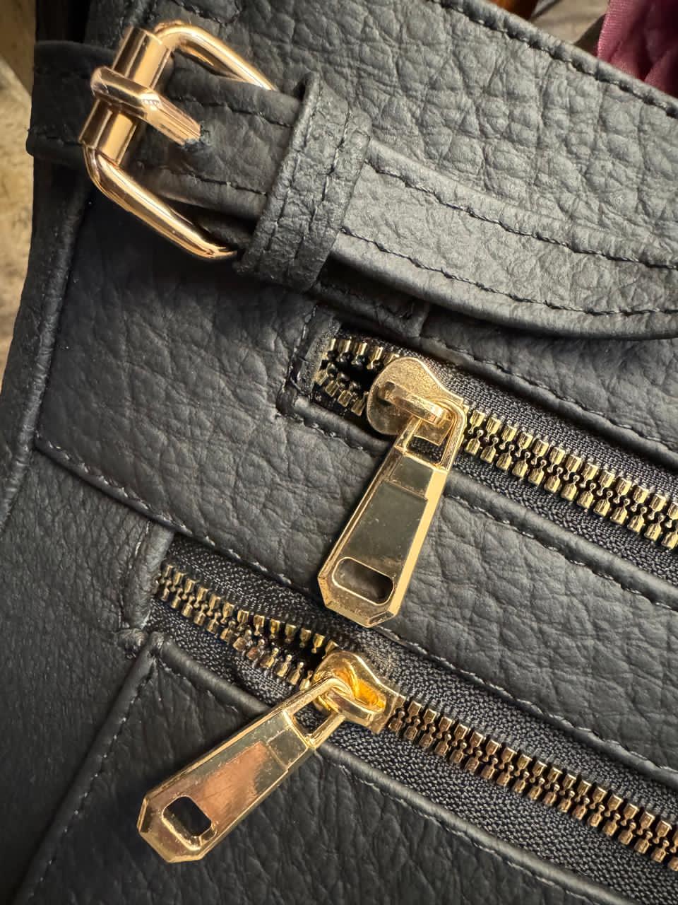 BOLSO 100% PIEL VIANCA CAFE