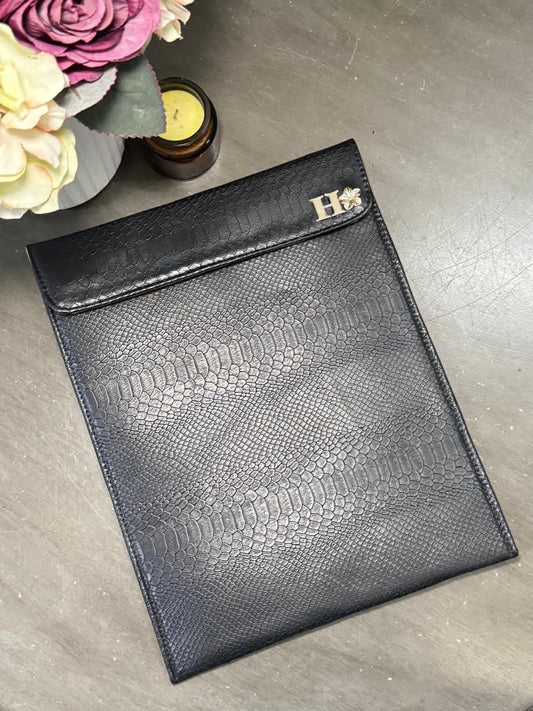 FUNDA PARA IPAD PITON NEGRO
