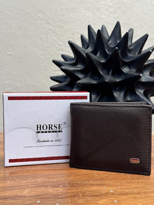 CARTERA HORSE PIEL BIFOLD FERRERO HERRAJE VARIABLE