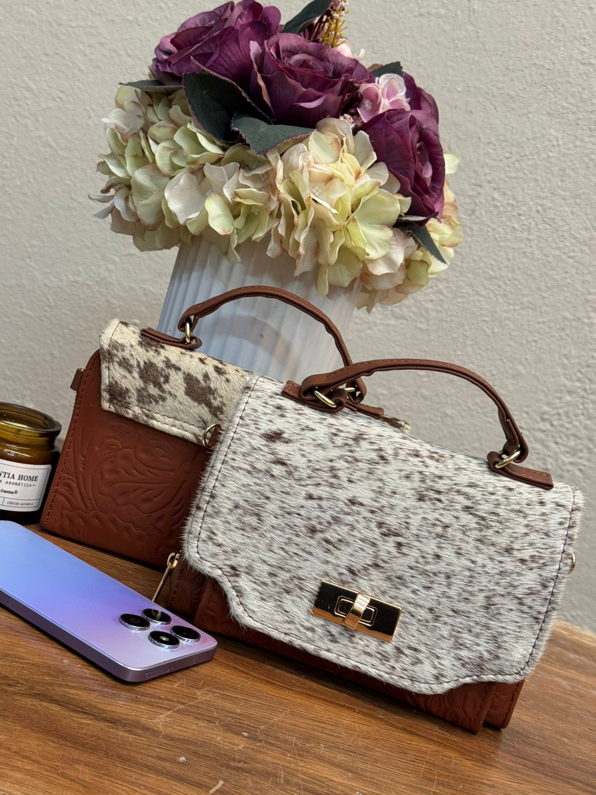 PORTACEL CINCELADO FRIDA PELO VARIOS/FLORES TANG