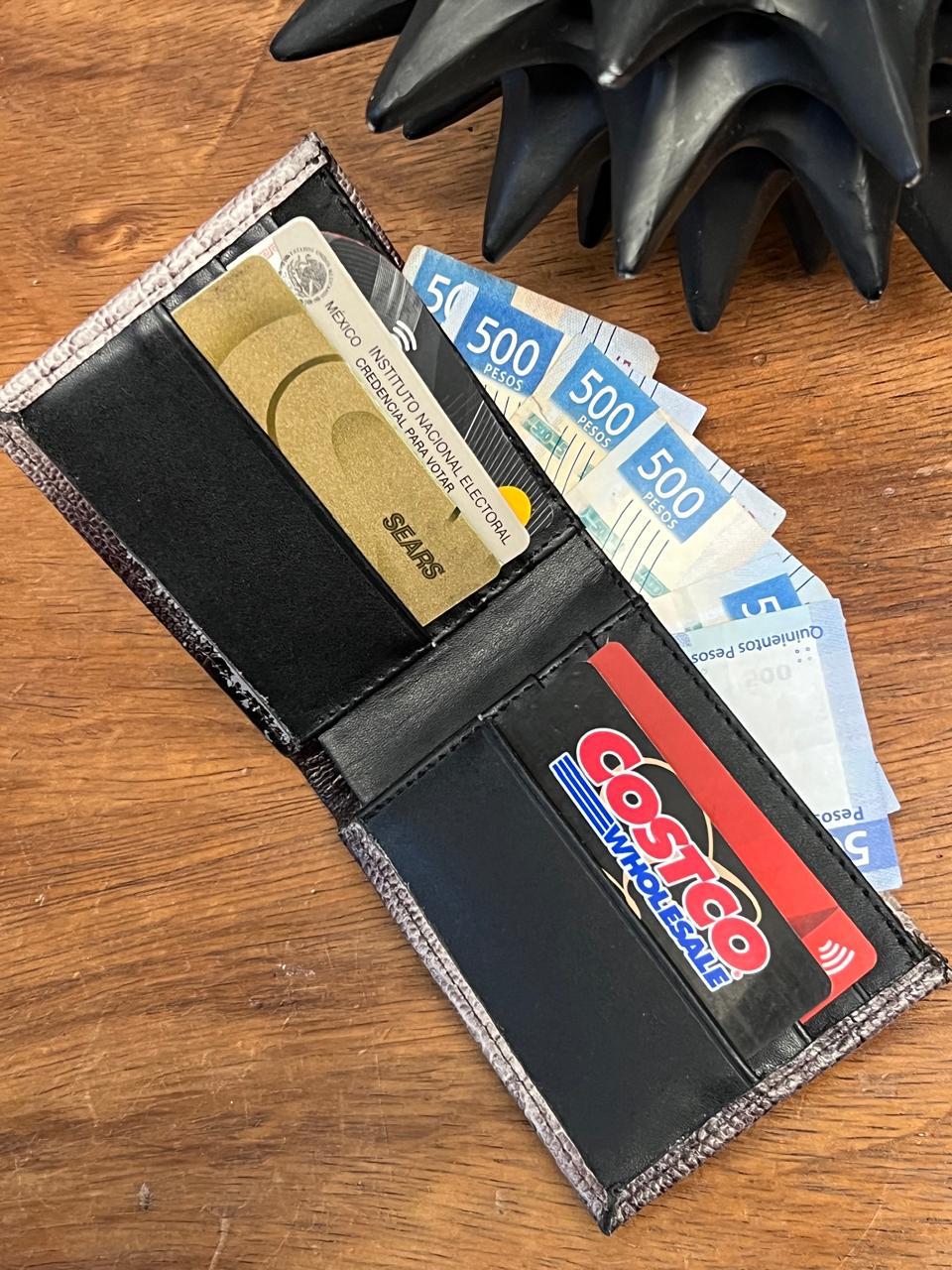 CARTERA MOSCU VINO PATA DE AVESTRUZ