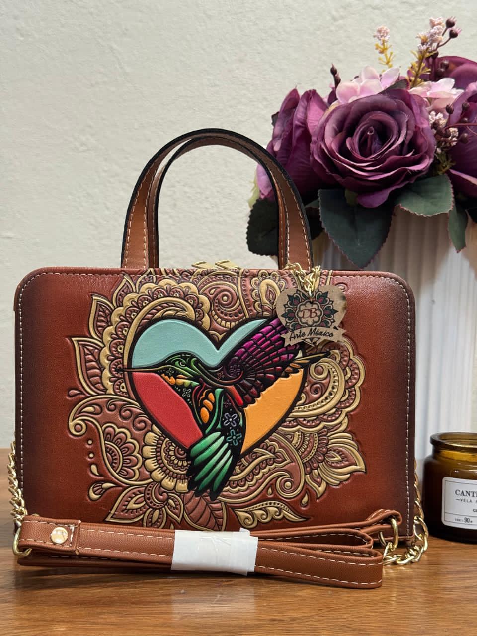 DB CROSSBODY COLIBRI MARRON