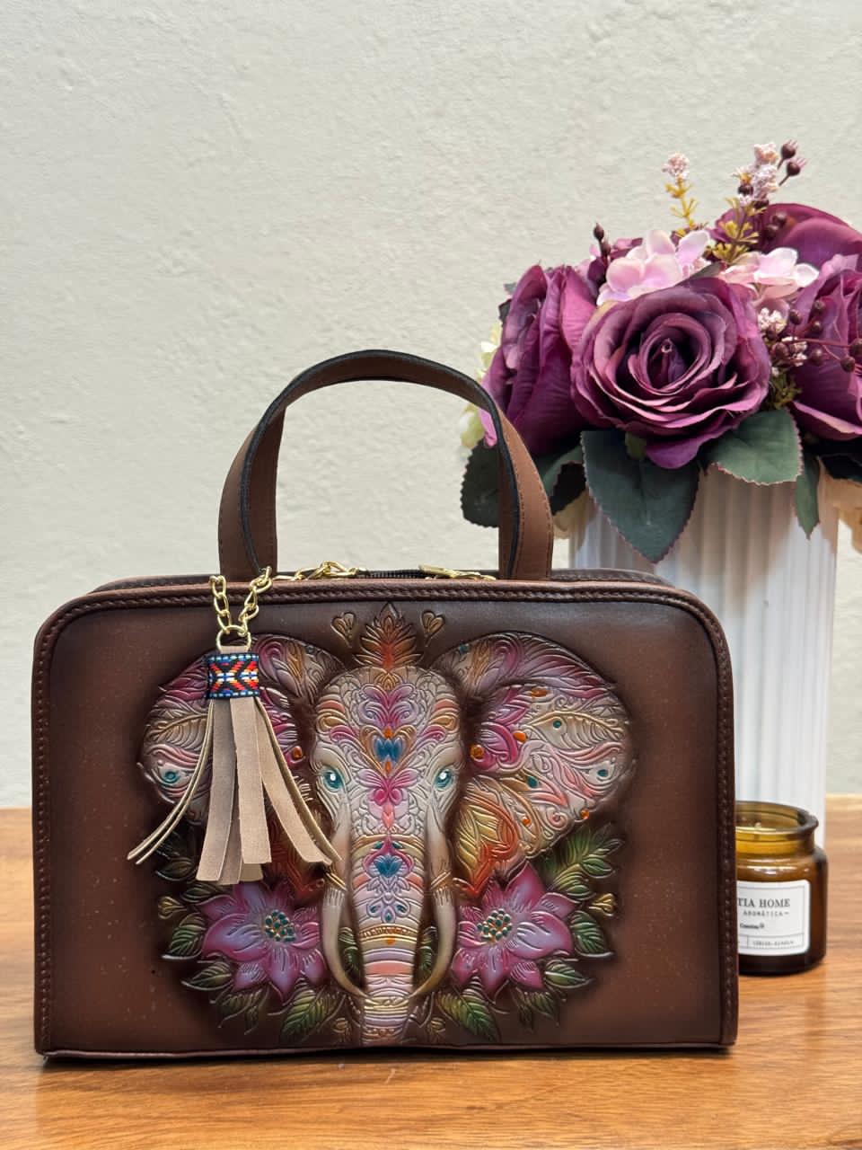 MAOMA CROSSBODY TABATA ELEFANTE CAFE