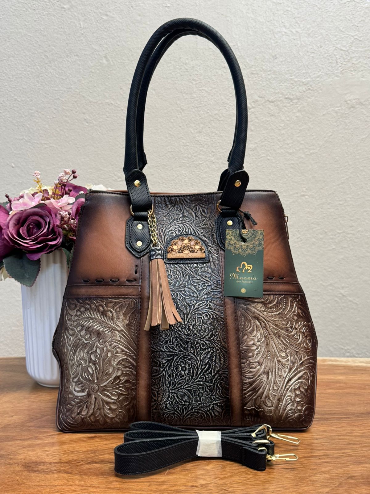 MAOMA GDE KARLA FRANJA VARIOS MARRON
