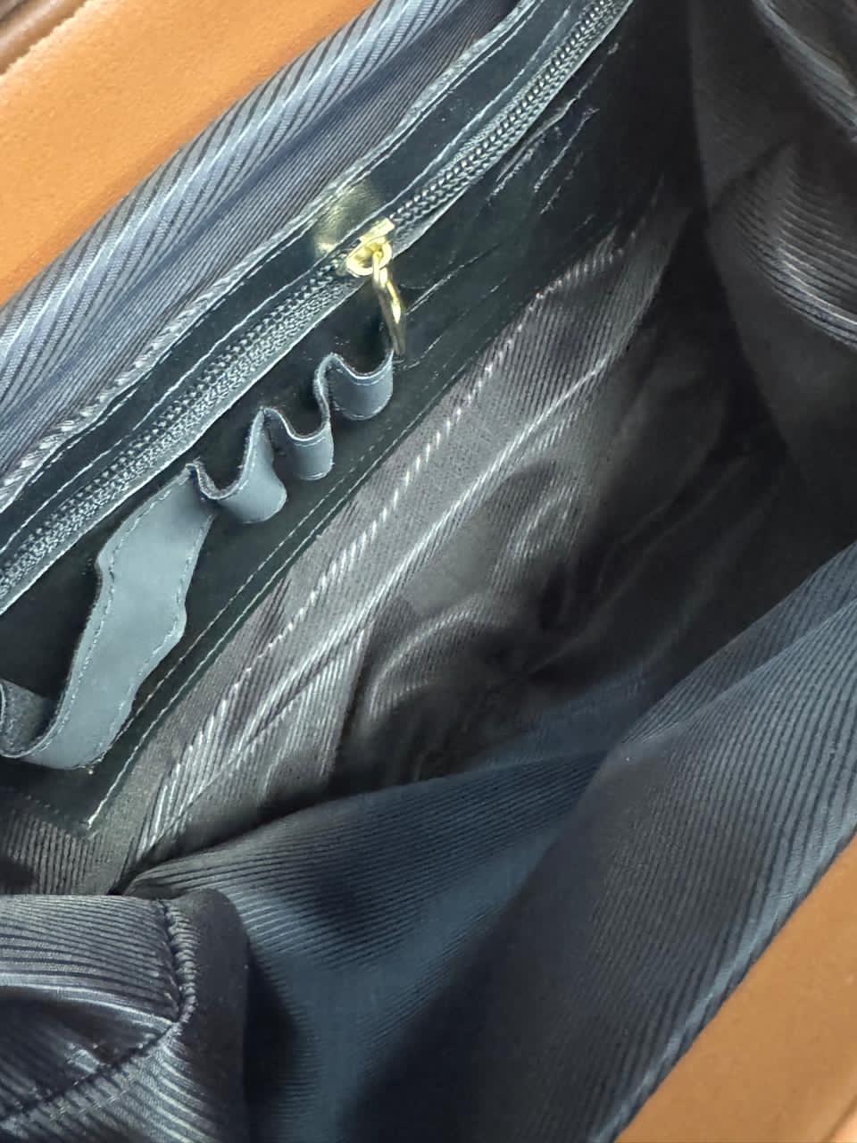 MAOMA GDE MOCHILA VERO FRANJA VARIOS MARRON