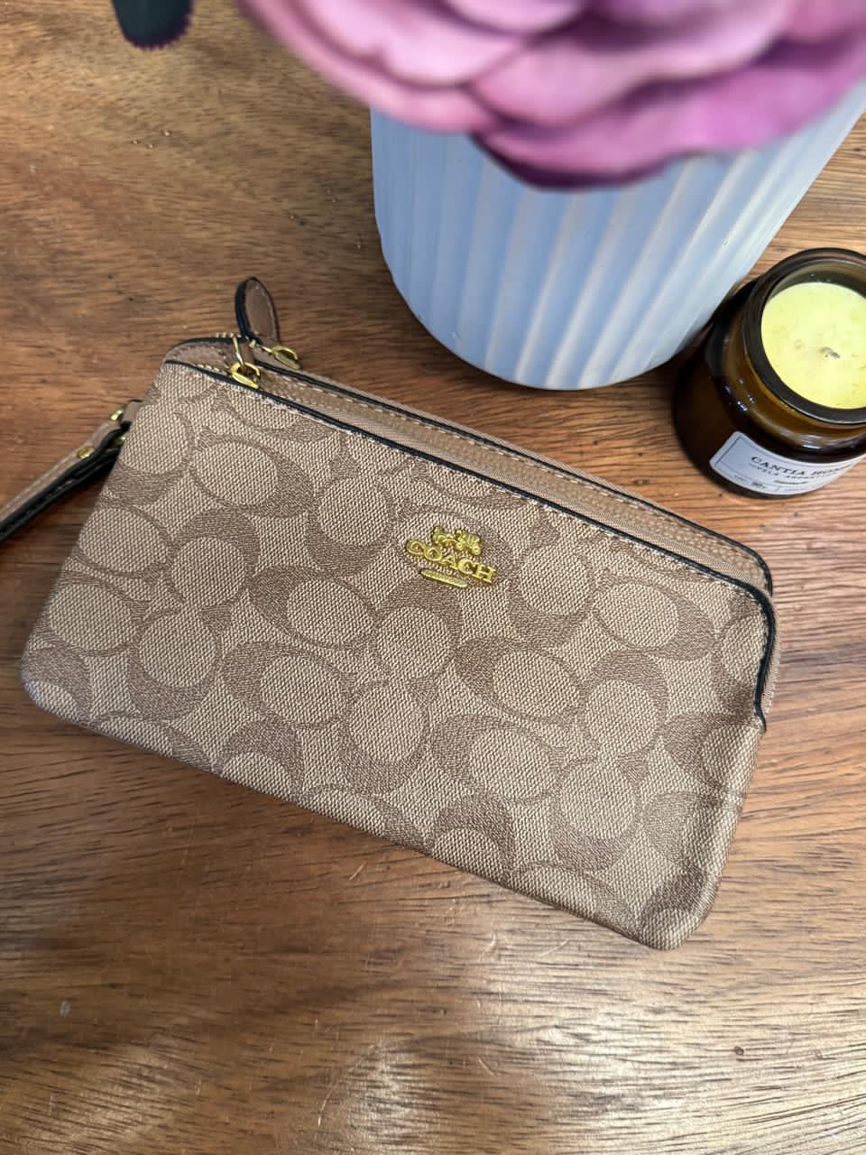 MUÑEQUERA LARGA COACH KHAKI