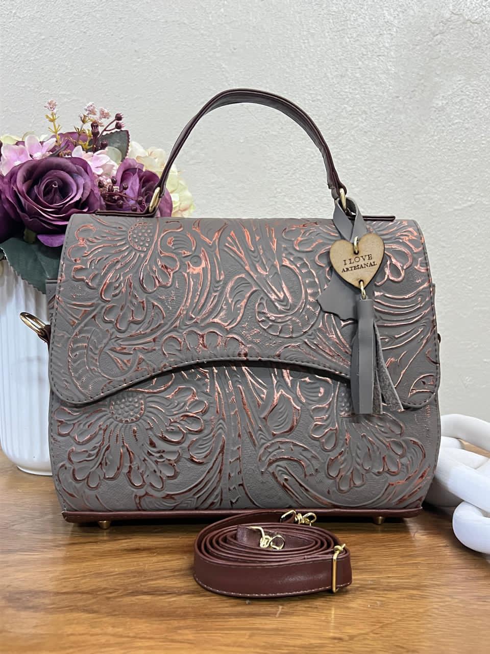 BOLSO PENELOPE OXFORD-COBRE