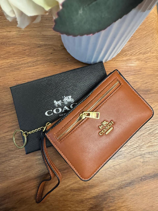 MONEDERO ZIP COACH TANG LISO