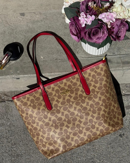 BOLSA COACH GRANDE KHAKI