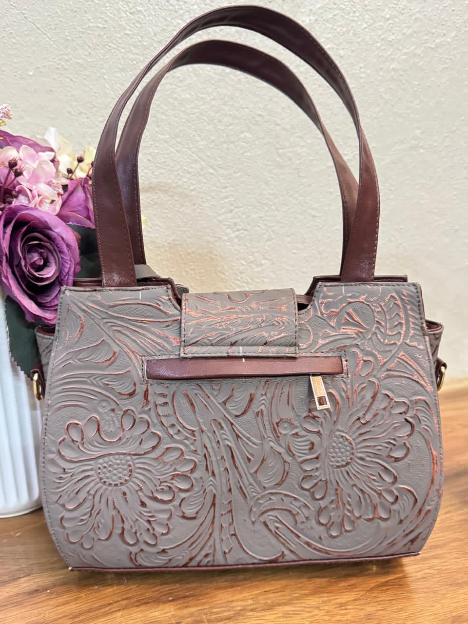 BOLSO PENELOPE OXFORD-COBRE