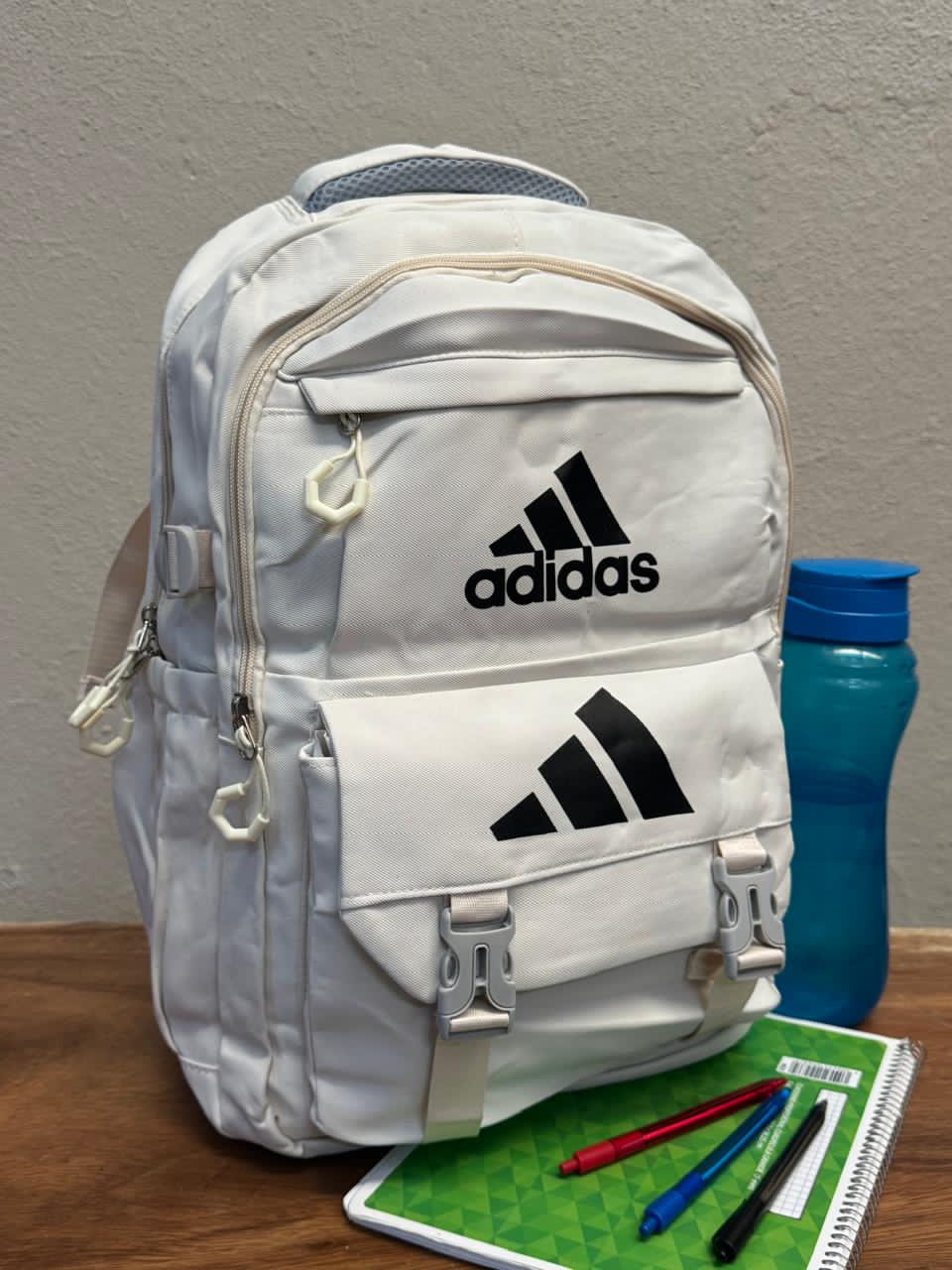 MOCHILA BROCHES ADIDAS 001 HUESO