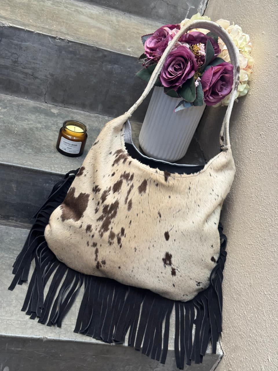 BOLSA ALYSSA BARBAS NEGRO