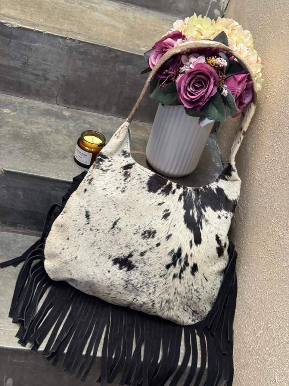 BOLSA ALYSSA BARBAS NEGRO