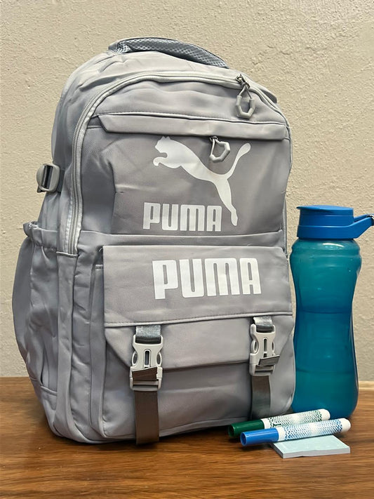MOCHILA BROCHES PUMA GRIS