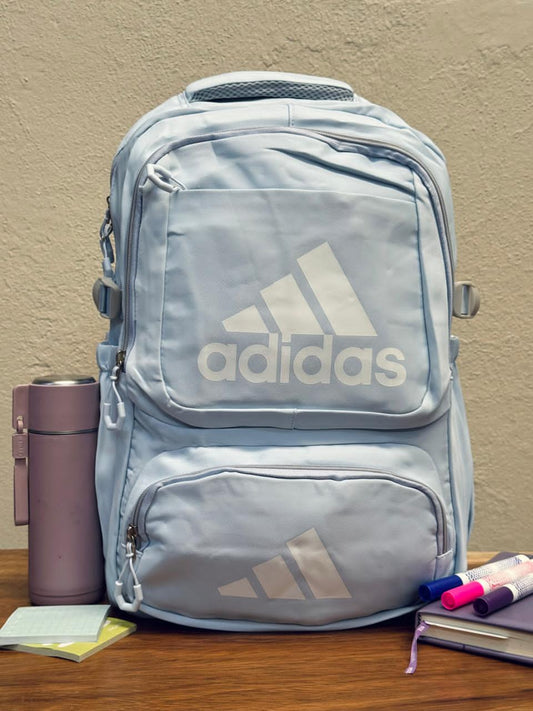MOCHILA ADIDAS 002 CELESTE