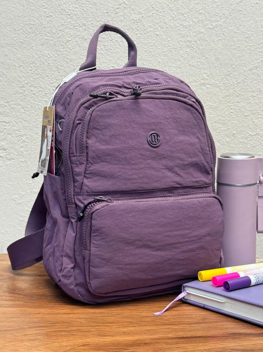 MOCHILA JUVENIL CHIMBAO COLOR UVA