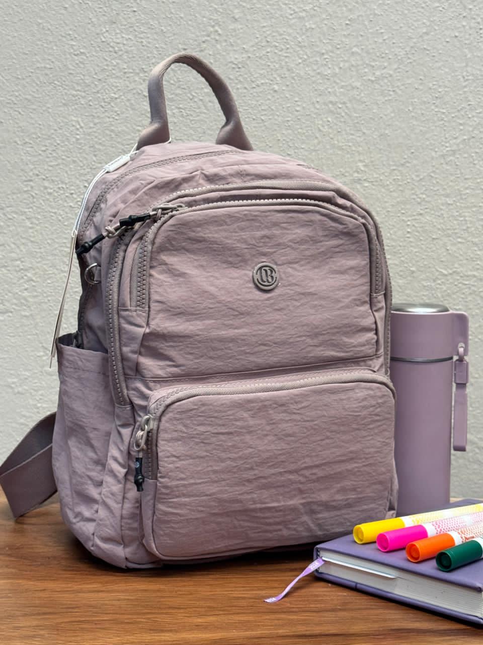 MOCHILA JUVENIL CHIMBAO COLOR LILA