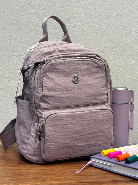 MOCHILA JUVENIL CHIMBAO COLOR LILA