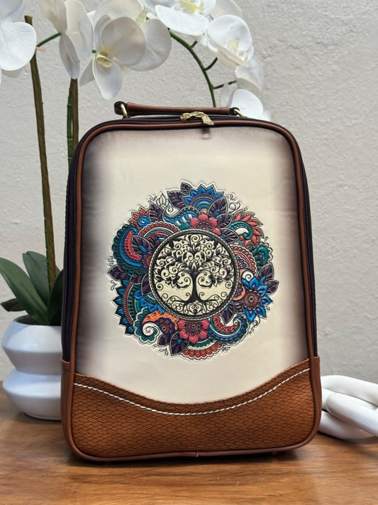 DB MOCHILA VENECIA ARBOL DE LA VIDA HUESO-CAMEL