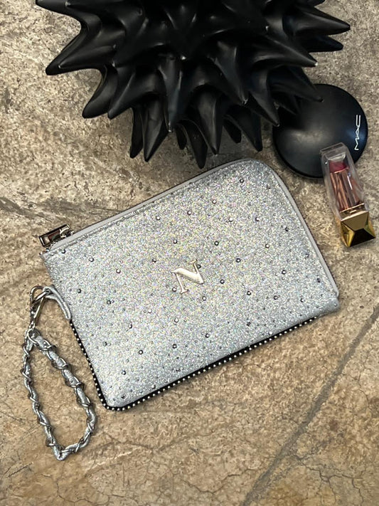MONEDERO XL PREMIUM PLATA SATURNO H/PLATA