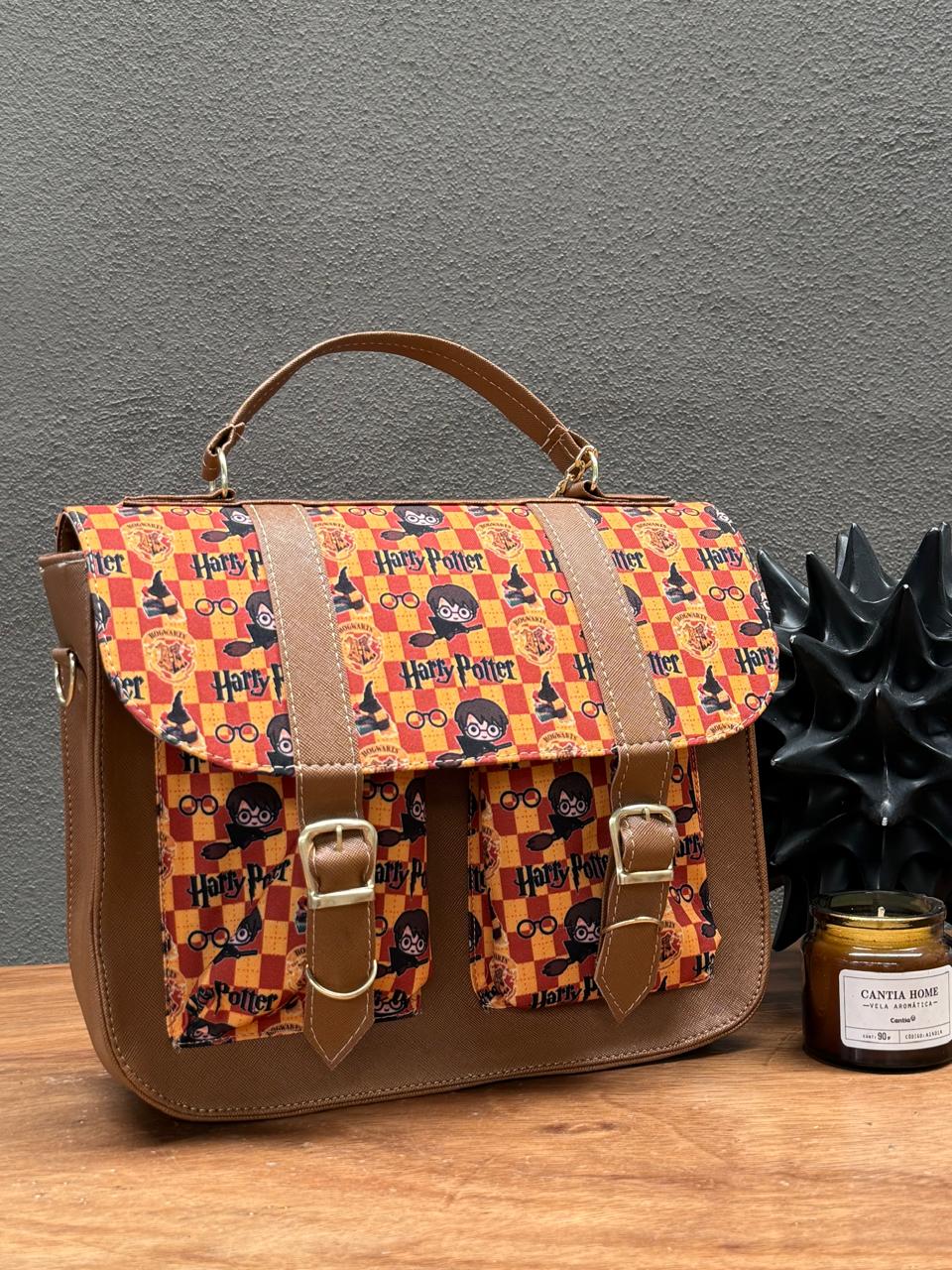 MOCHILA/MALETIN PERSONAJES HARRY POTTER CAMEL