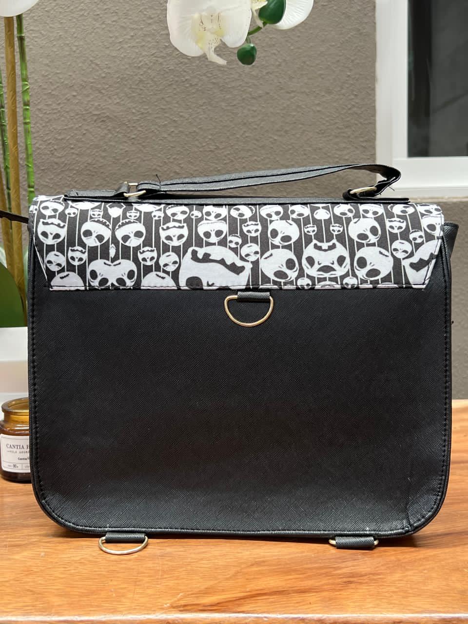MOCHILA/MALETIN PERSONAJES MICKEY NEGRO