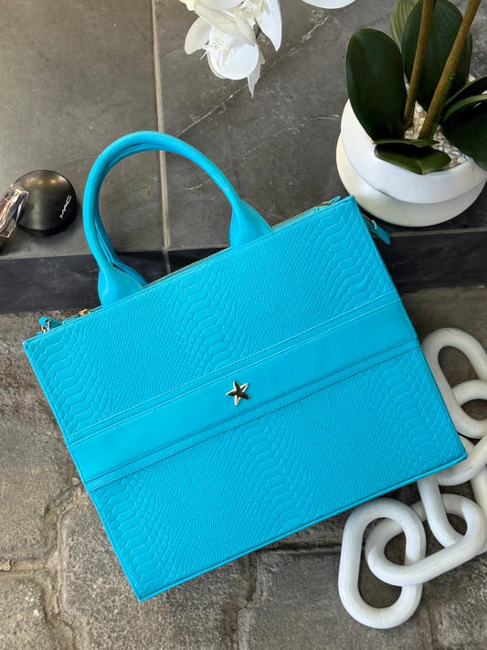 TOTE PREMIUM ZEUS TURQUESA