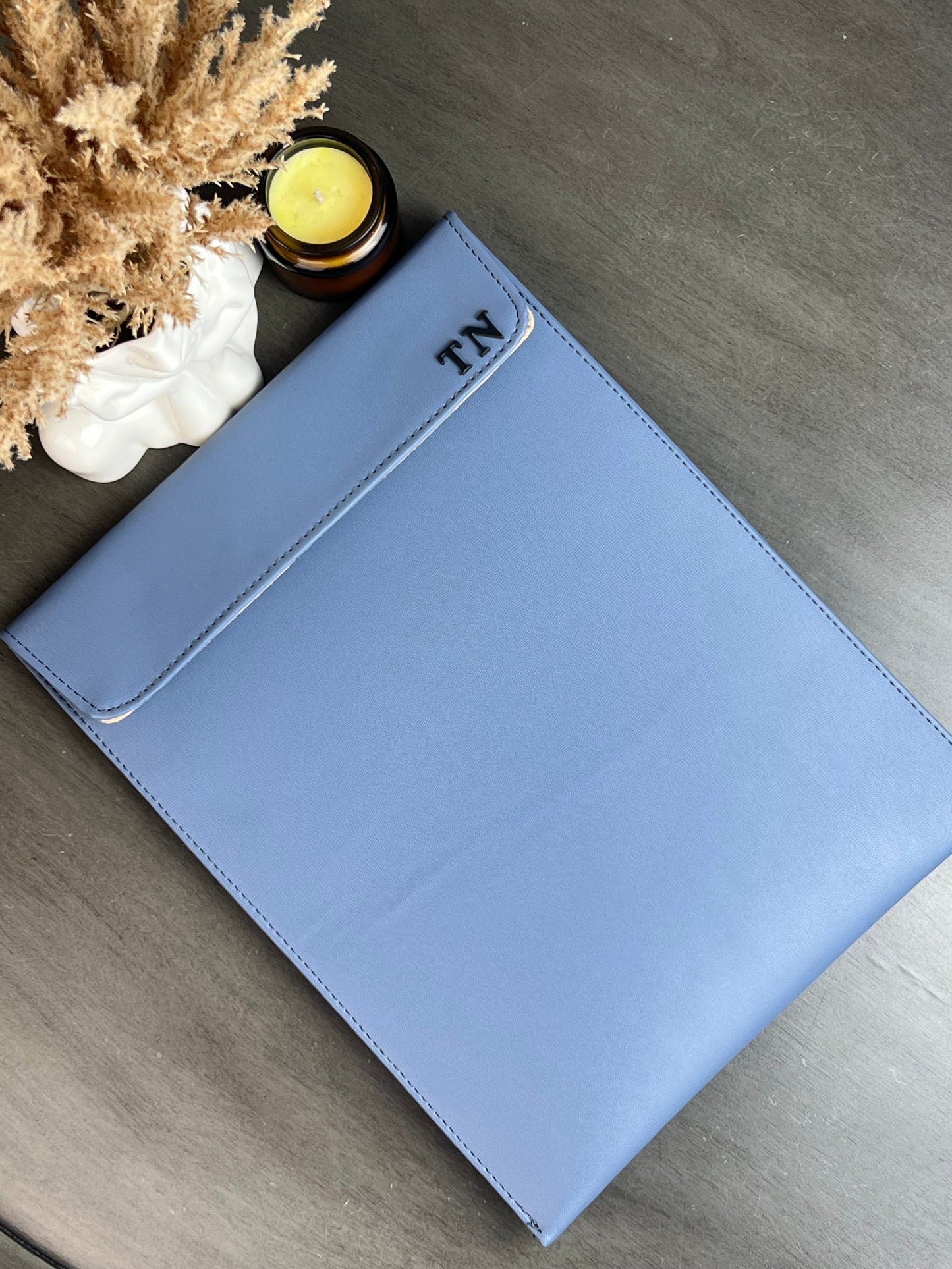 FUNDA PARA IPAD AZUL MEZCLILLA