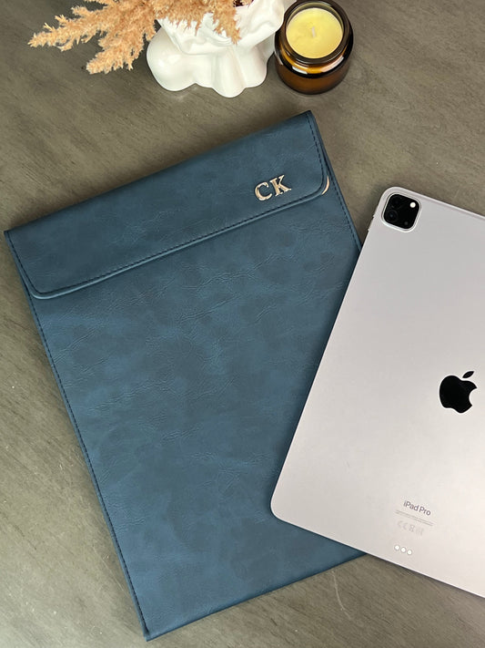 FUNDA PARA IPAD FRESNO AZUL MARINO