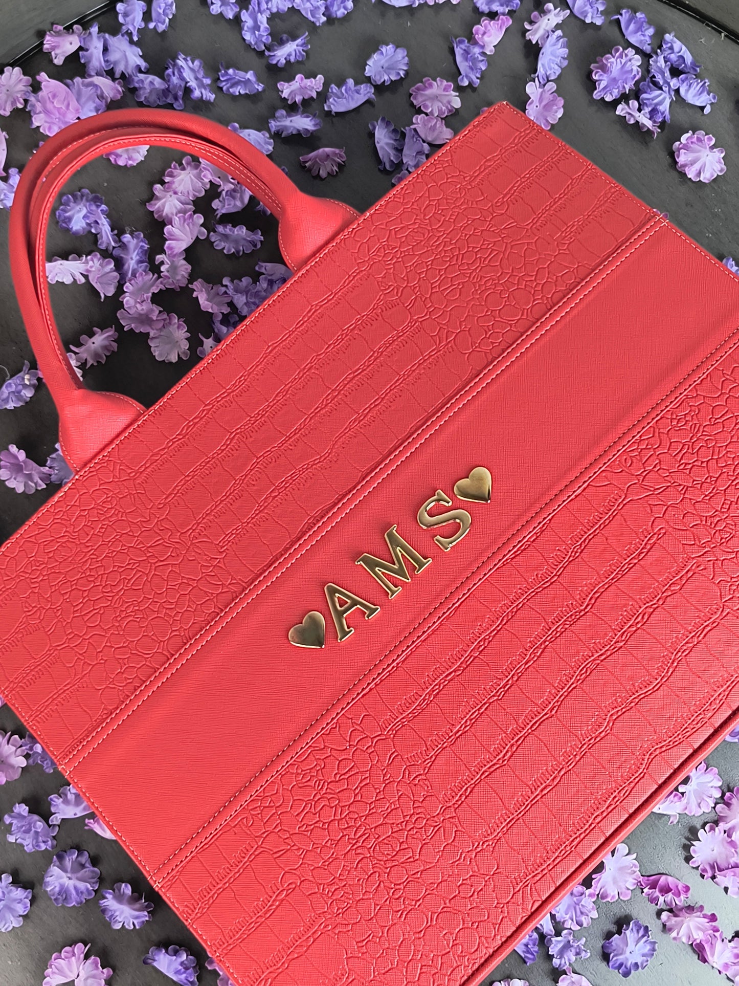TOTE CLASICA JUMBO ROJO