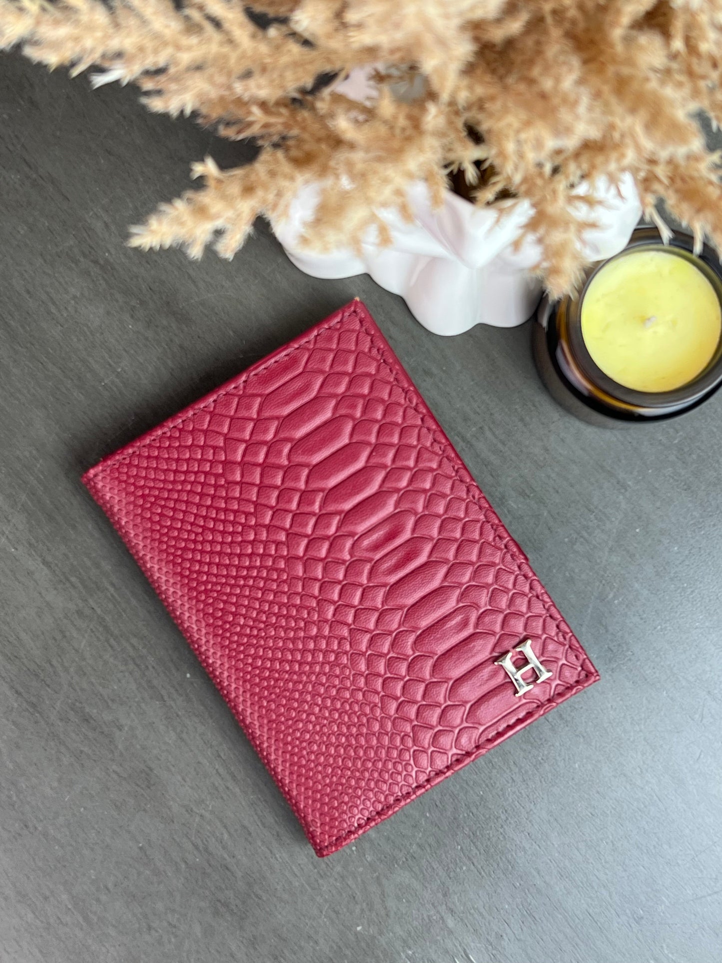 PORTAPASAPORTE IND. MERLOT