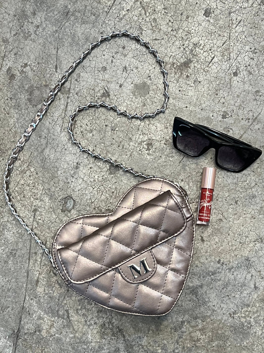 HEART BAG INOX H/PLATA