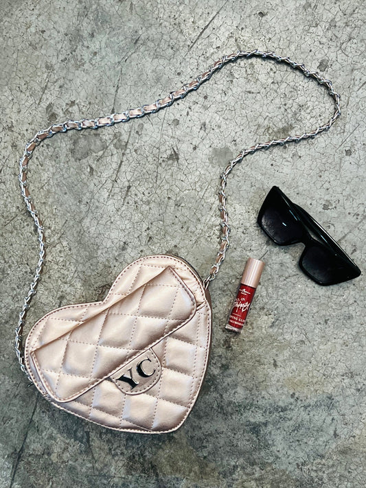 HEART BAG METAL CIRCON H/PLATA