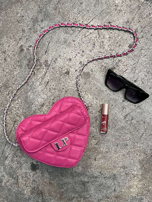 HEART BAG FIUSHA H/PLATA