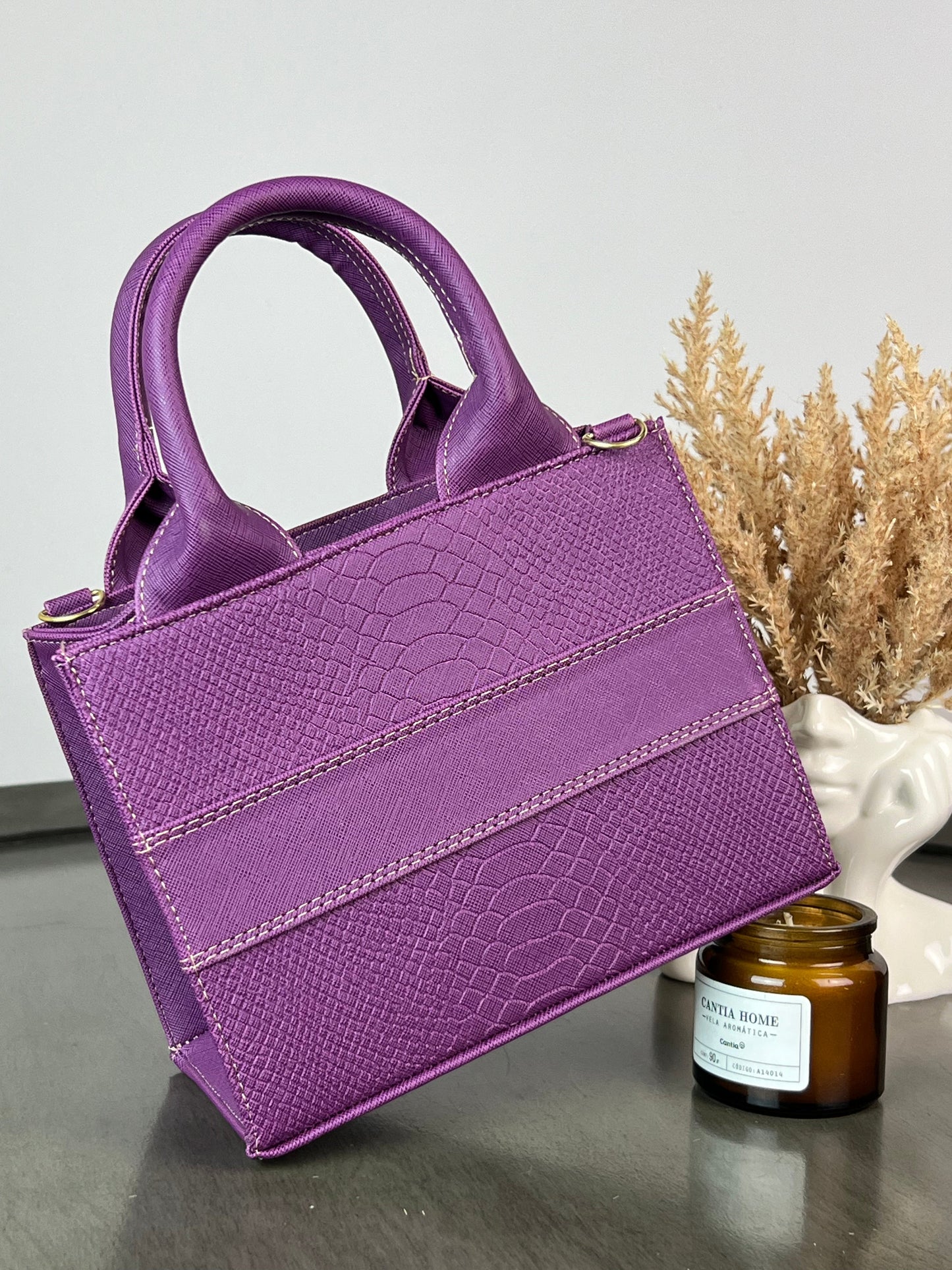 TOTE CLASICA MINI UVA