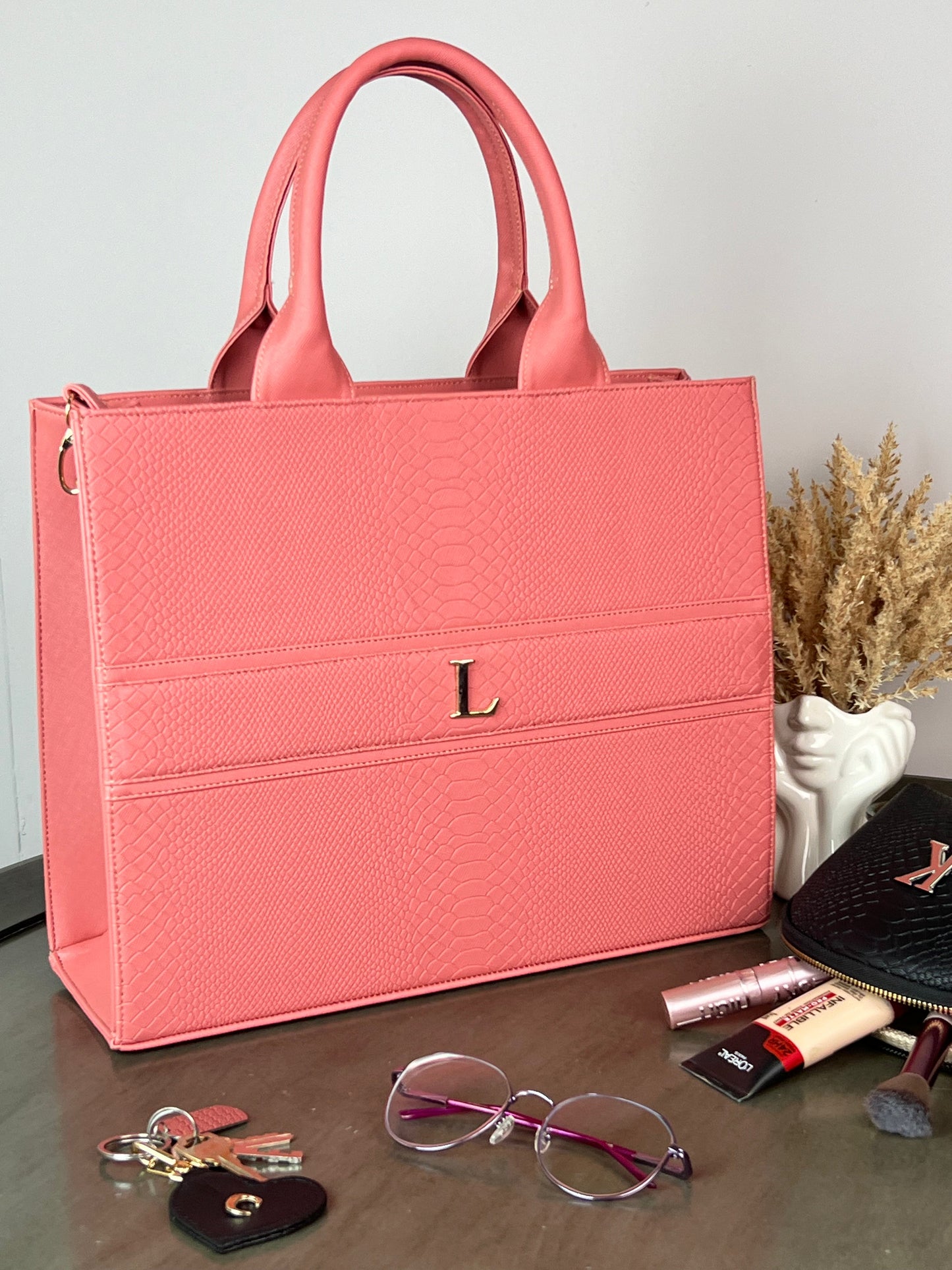 TOTE CLASICA GDE CORAL