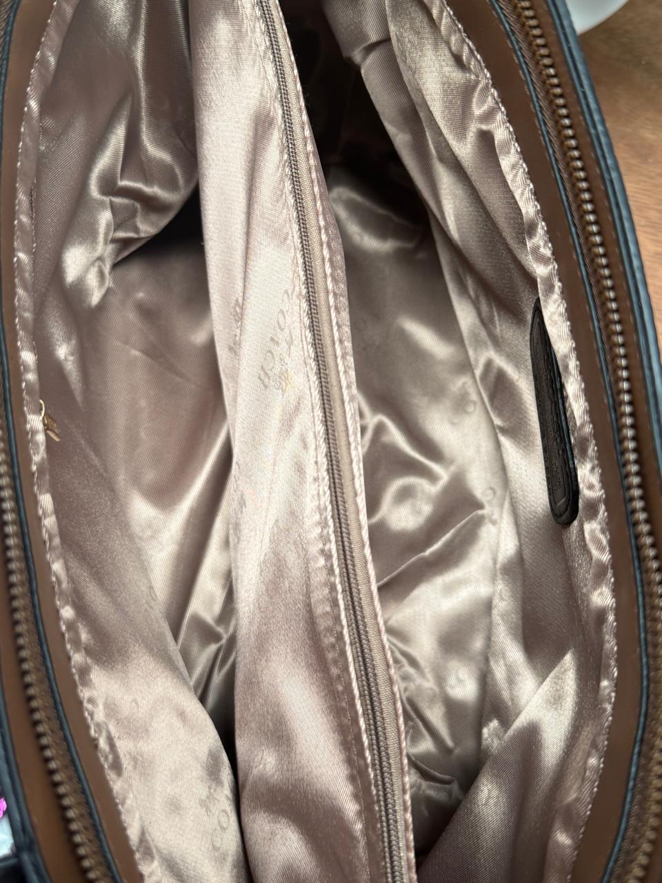 BOLSO COACH KACEY NEGRO ESTAMPADO