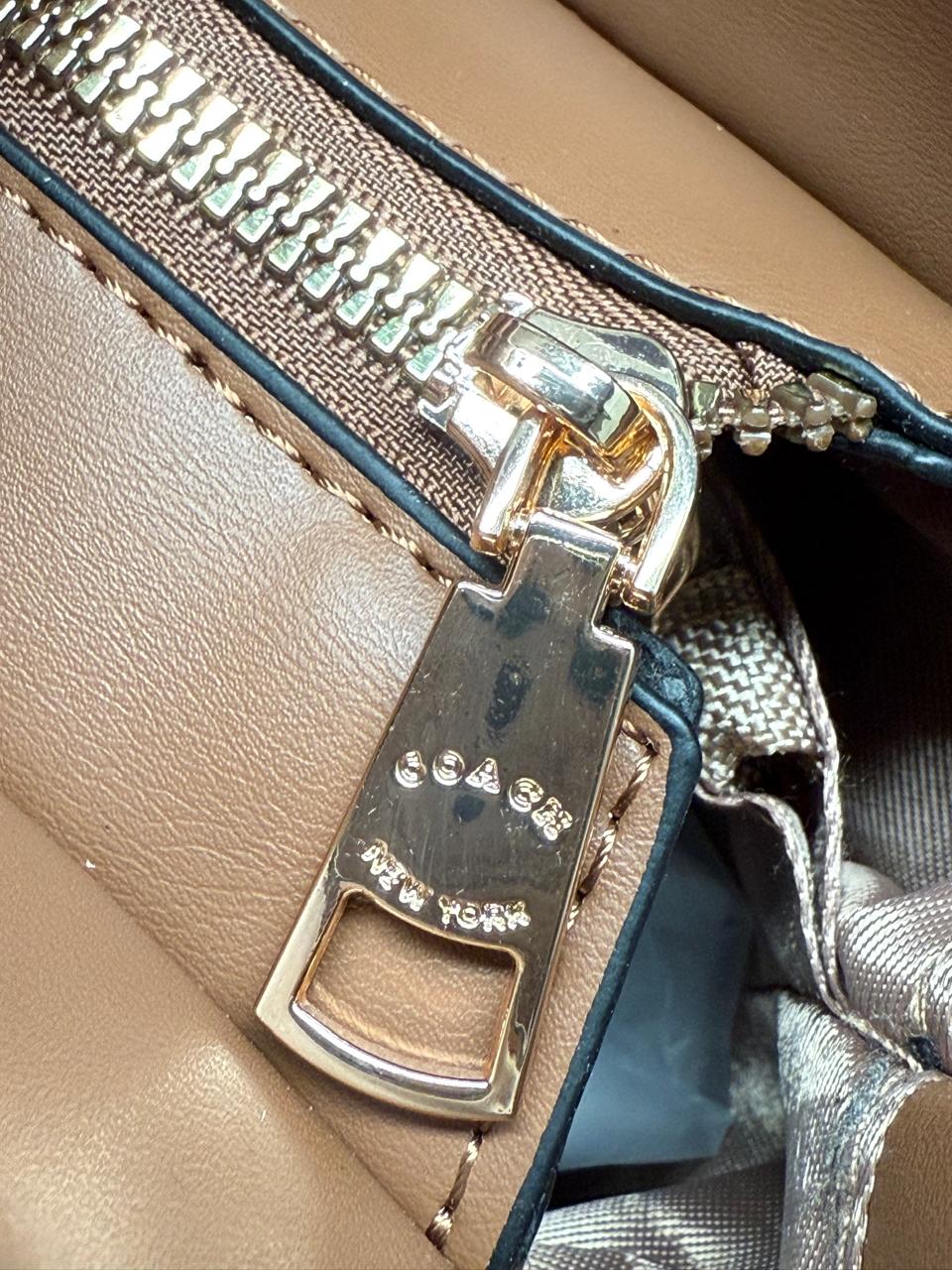 BOLSO COACH KACEY NEGRO ESTAMPADO