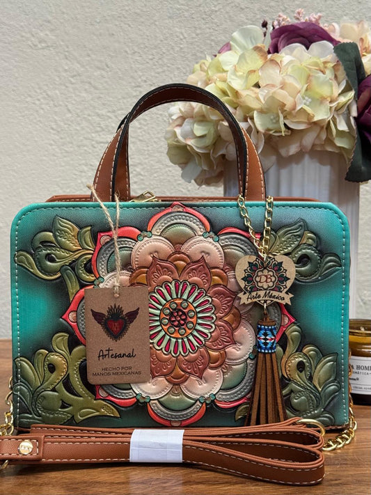DB CROSSBODY MANDALA VERDE