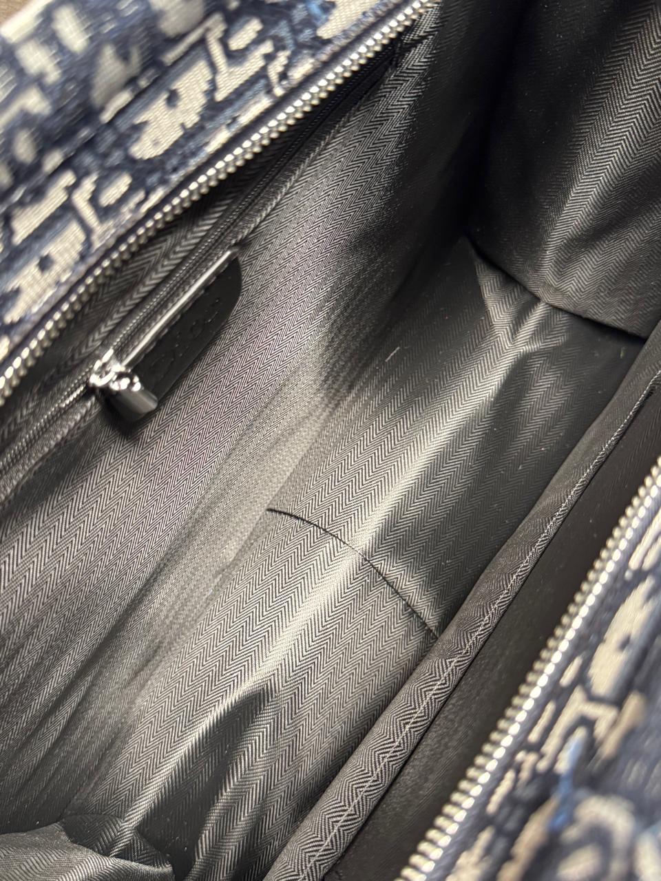 BOLSO TOTE CHRISTIAN DIOR AZUL MARINO