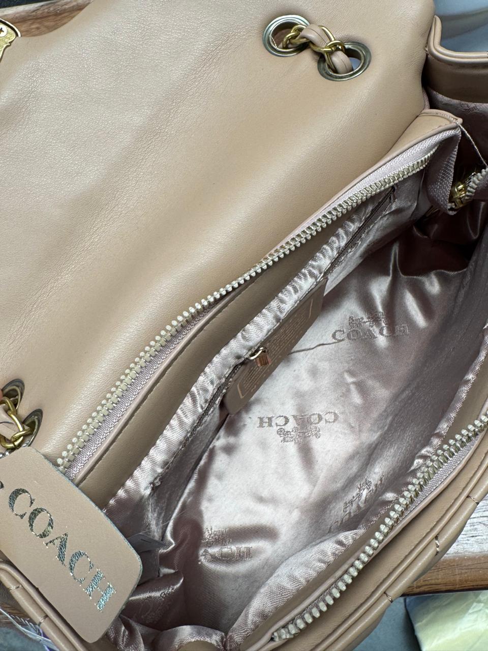 COACH TABBY SHOULDER BAG CAMEL